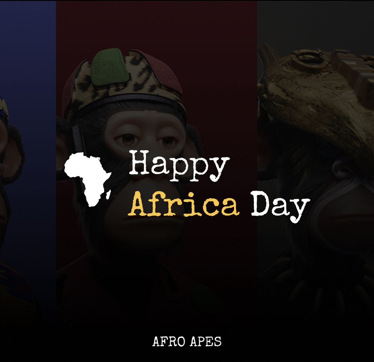 Happy #AfricaDay from the tribe!

Today we remind ourselves of Africa's rich cultural values &amp; continuous progress towards liberation.

Africa is home.
Africa is core.

Celebrate Africa 🎉🌍✊🏽

#NFT #NFTCommunity #NFTs