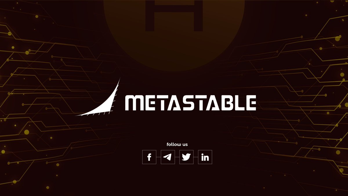 themetastable's tweet photo. Traders, holders, and liquidity providers will all benefit from interacting with the #Metastable platform, set to bring the power of #DeFi 2.0 to #Hedera!

$META #HBAR #DEX #AMM https://t.co/iOH9LAdL9d