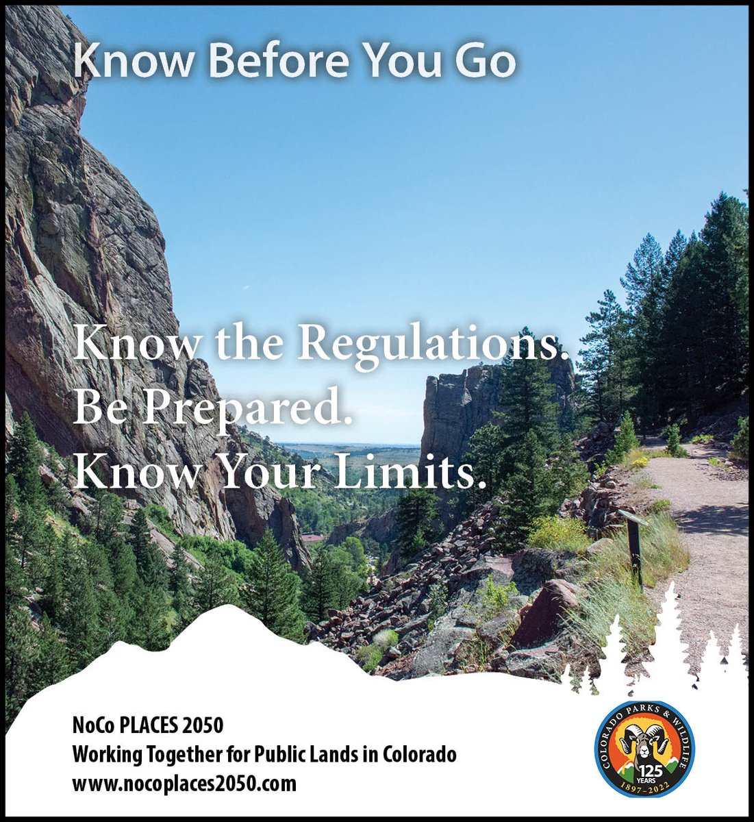 CPW_NE's tweet photo. Anticipate what you will need for your activity & know your limits. Don’t take unnecessary risks. Wear appropriate clothing for cold, wet or changing weather conditions & look at trail information for your specific destination. Make sure to bring food & water.
#KnowBeforeYoGo https://t.co/UY1DT97FkD