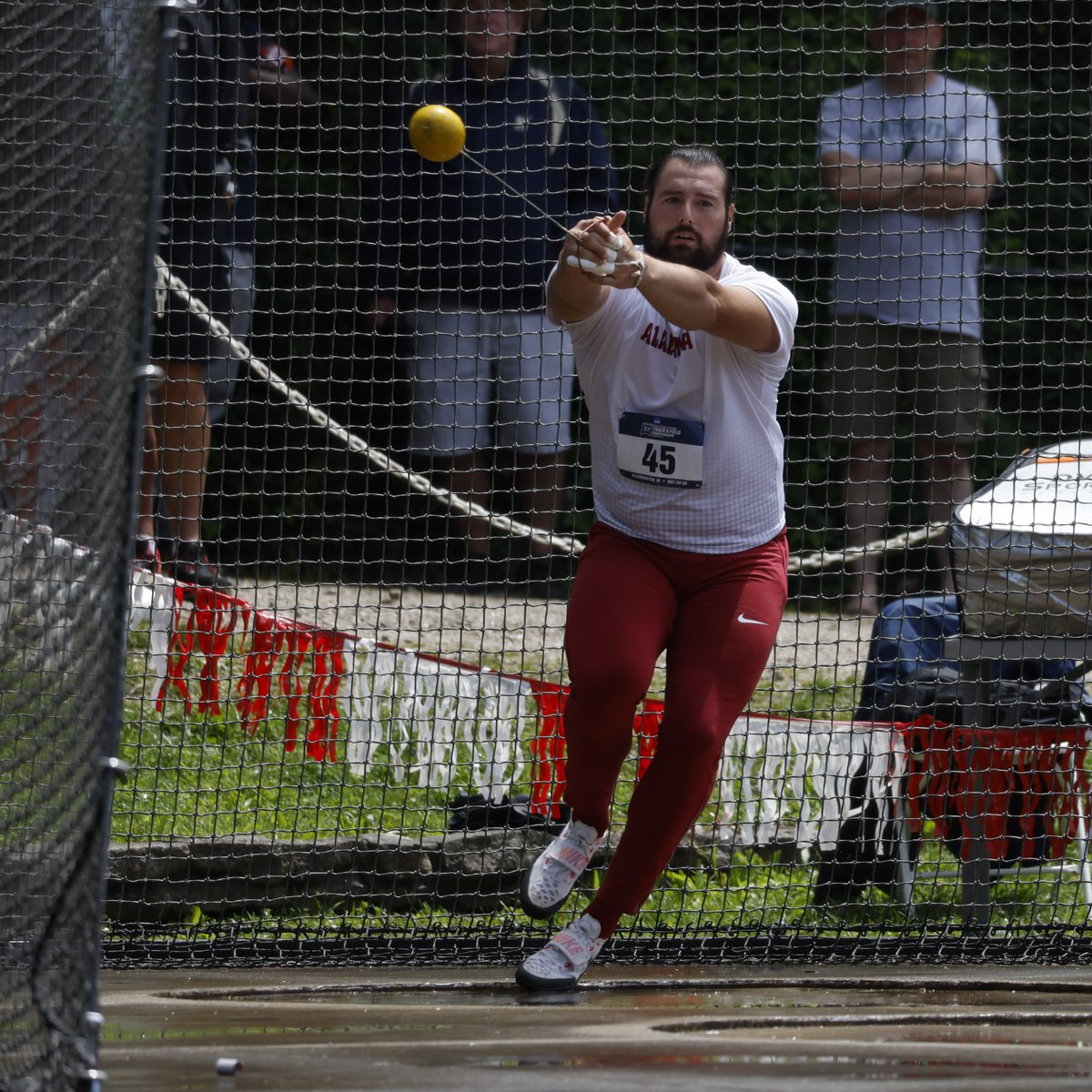 Bobby Colantonio Jr. got better with every throw, going 69.34, 70.01 and 70.14 meters over his three throws, qualifying second out of the NCAA East Preliminary!

#BamaThrows #RollTide