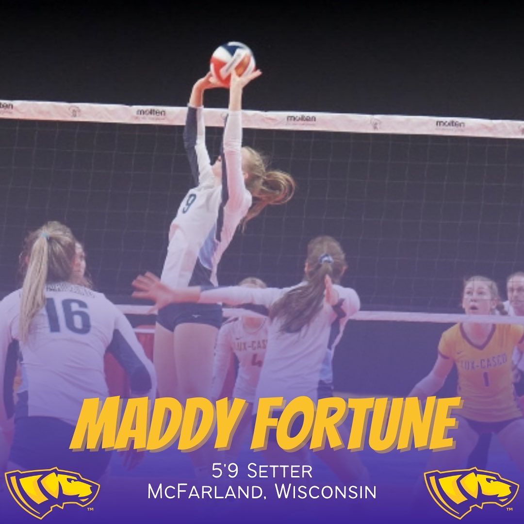 Up next, Maddy Fortune
⁃Madtown Juniors
⁃McFarland High School
⁃Honorable Mention All Conference 
⁃2x First Team All Conference 
⁃Honorable Mention All State 
⁃D2 State All Tournament Team 
⁃First Team All State
⁃Wisconsin State Journal Player of the Year