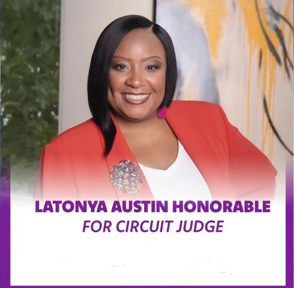 Thank you Sorors for your prayers, support, encouragement, and in some cases, personal contributions. We did it!! I am happy to be the next Judge-Elect. LaTonya Laird Austin Honorable for Pulaski County Circuit Court <a href="/dstinc1913/">dstinc1913</a> @lracdst @lambdatheta_dst <a href="/DSTSWR/">Southwest Region of Delta Sigma Theta Sorority</a>