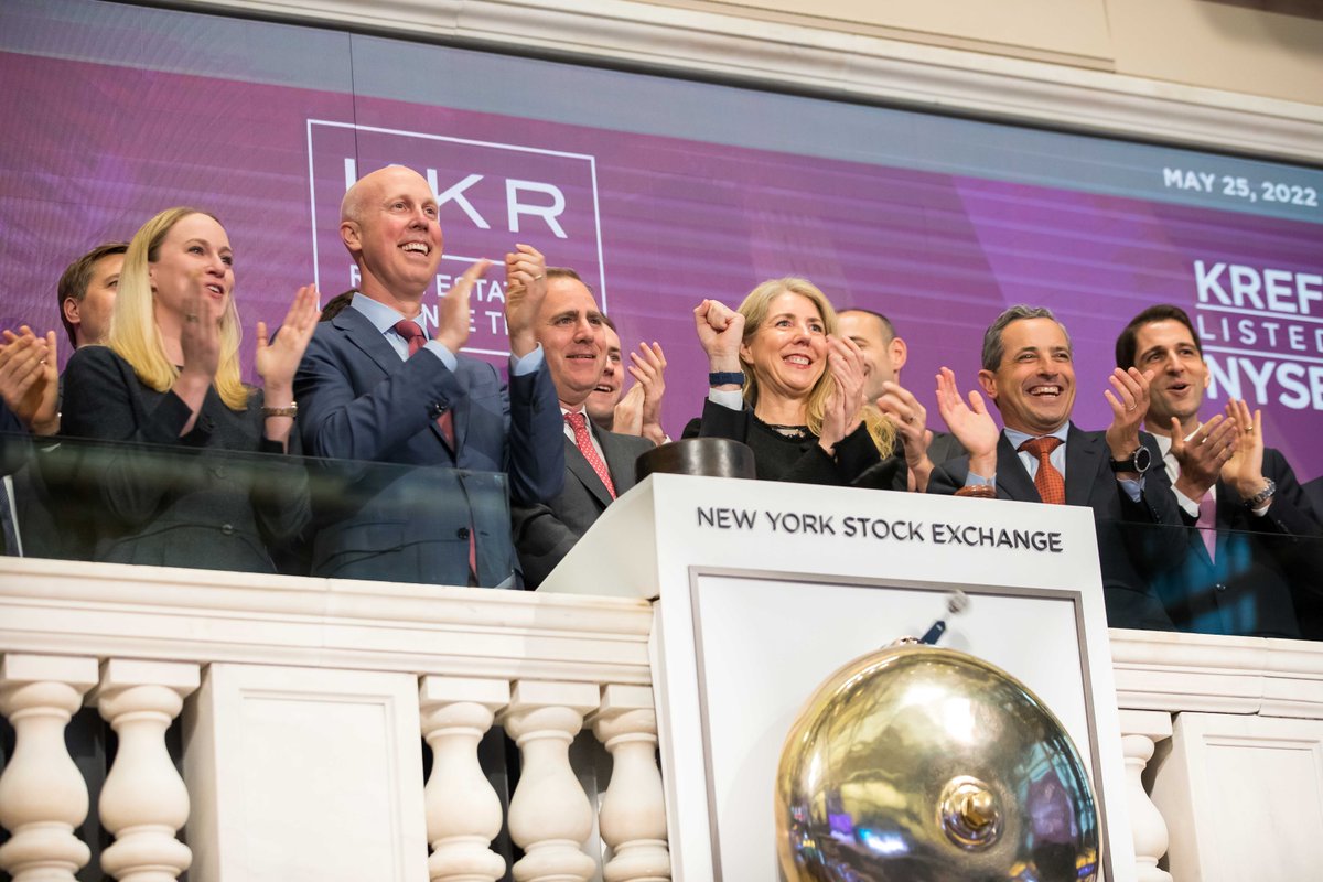 Congratulations to CEO Matt Salem and the entire team KKR Real Estate Finance Trust Inc. on your 5th anniversary as a public company! We’re proud to celebrate you in the #NYSECommunity $KREF #KKRRealEstate