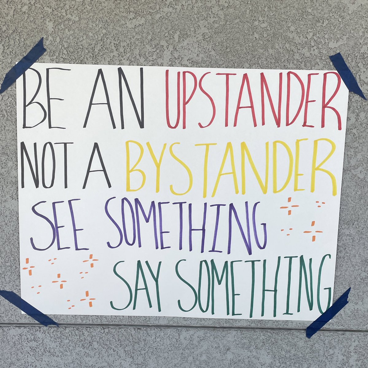 PDLinkCrew's tweet photo. PDHS Link Crew pleads with our leaders to find a way to make this 🛑 #SeeSomethingSaySomething - No More 🏫 Shootings @sandyhook @POTUS @RepRaulRuizMD @SenFeinstein @ChadMayes @DesertSandsUSD #PDALLIN ❤️ Kids>Politics https://t.co/N68Uwhc1hF