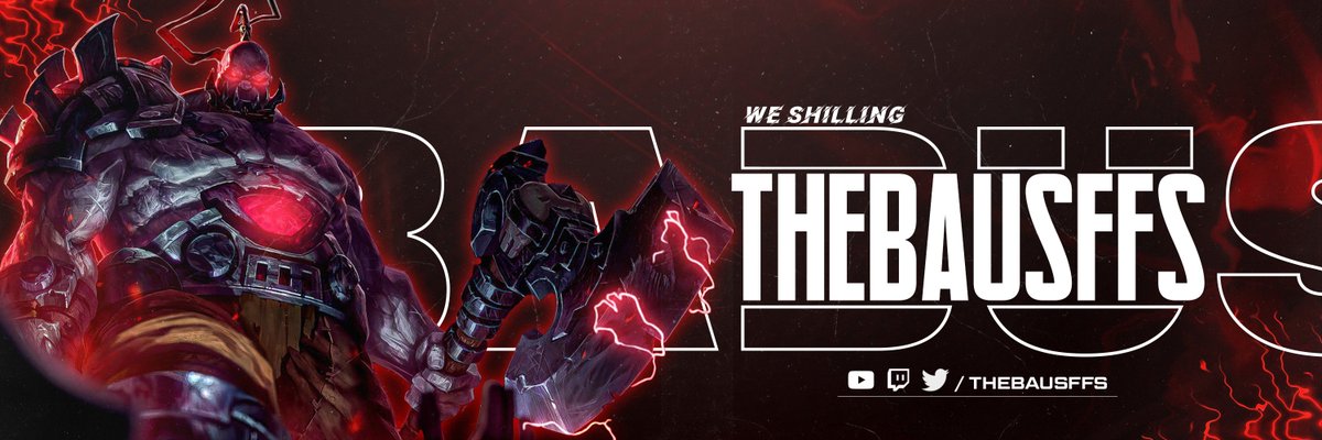 rickyqius's tweet photo. Custom @thebausffs  Twitter Header Concept
Player - Simon Hofverberg

#SION #LeagueOfLegends https://t.co/ZRA9xocTjD
