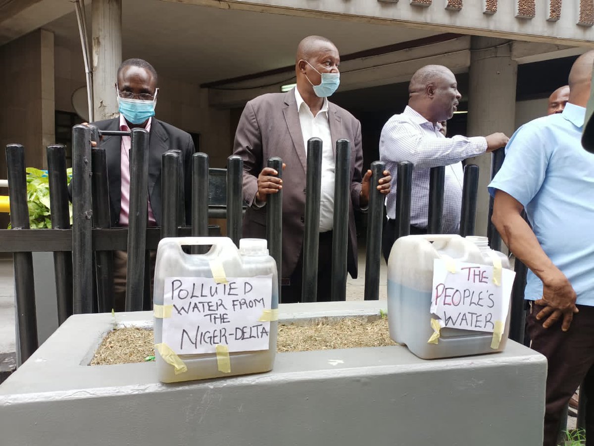 aneejnigeria's tweet photo. #RallyAgainstShell Enough is Enough for the inhuman activities of Shell and other multinational companies in the Niger Delta! Our NO is a loud one! Isoleto!!! @Shell @alexwilks @Ugolor @LAtakpu @ClimateReality @assuranceovie https://t.co/qoIHp240s7