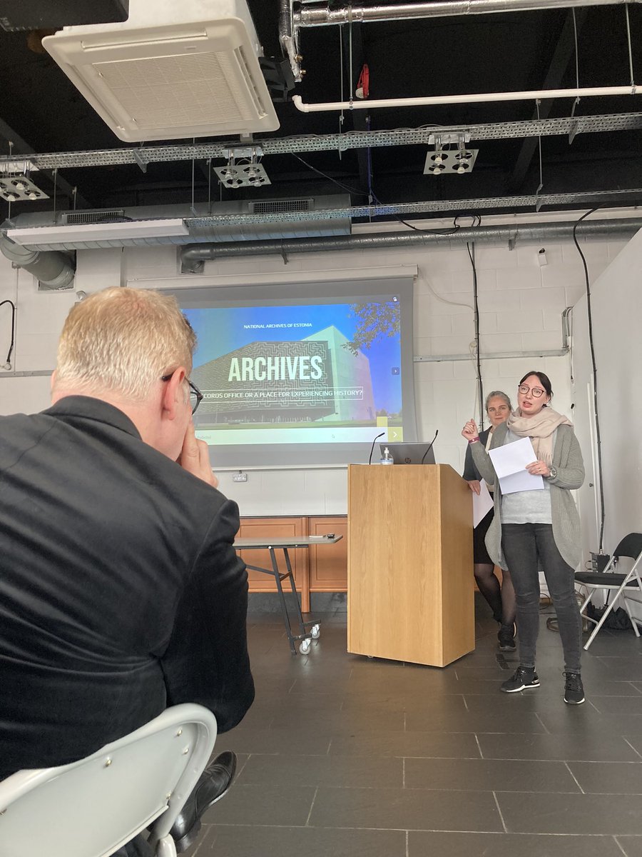 bdnil's tweet image. Closing day three #springschool2022 @The_Waterfront with inspiration from the Liisi Pabstel and Edith Eskor from National Archives of Estonia and Florence Lo talking about her role making #HSBCArchives in Hong Kong accessible to the community @zoewaterfront