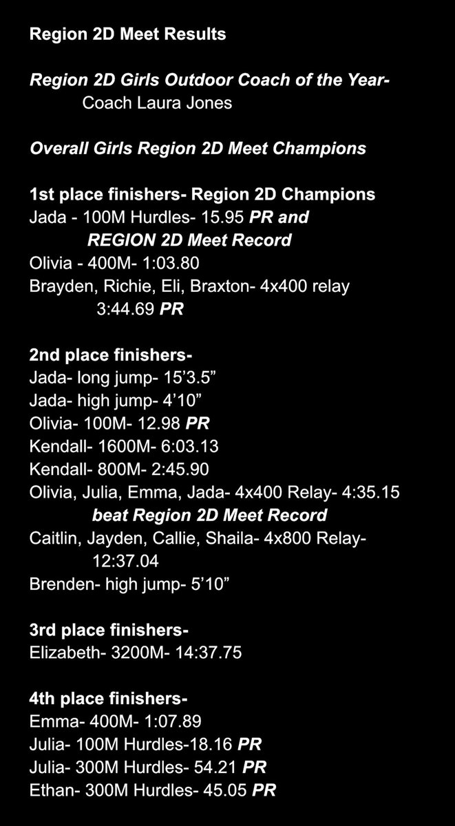 JSB Track & Field tweet media