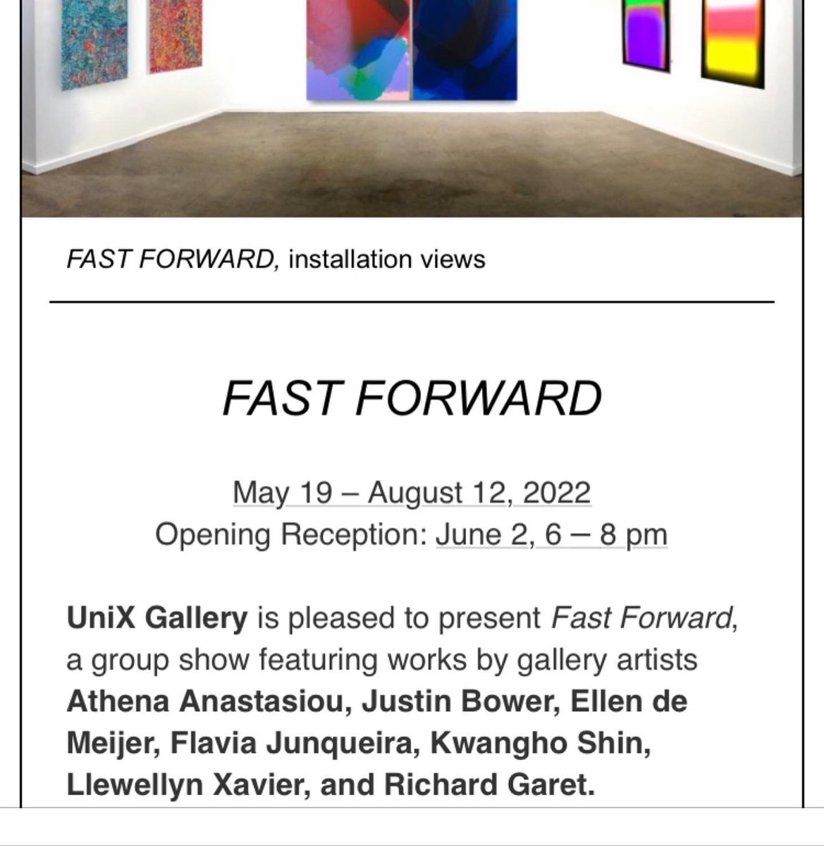 LlewellynXavier's tweet image. UNIX GALLERY - NEW YORK - GROUP EXHIBITION - 19 MAY TO 12 AUGUST 2022  

Llewellyn Xavier - His Life and Work

#LlewellynXavier #artsy #unixgallery #mucciacciagallery #smithsonian #themetropolitanmuseumofart #themuseumofmodernart #phillipsauction #fondationclement #stlucia