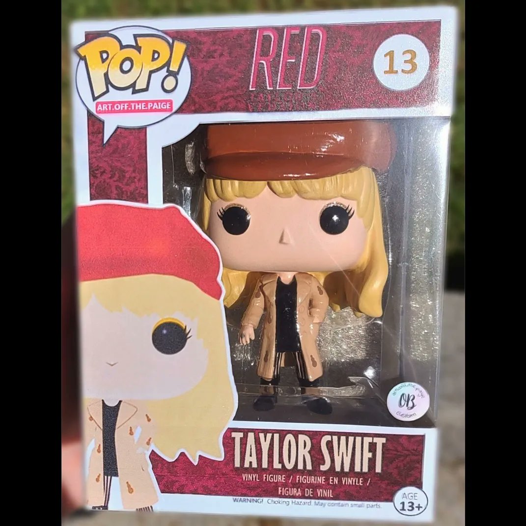 art.off.the.paige / Olivia on X: Taylor Swift Custom Red Taylor's