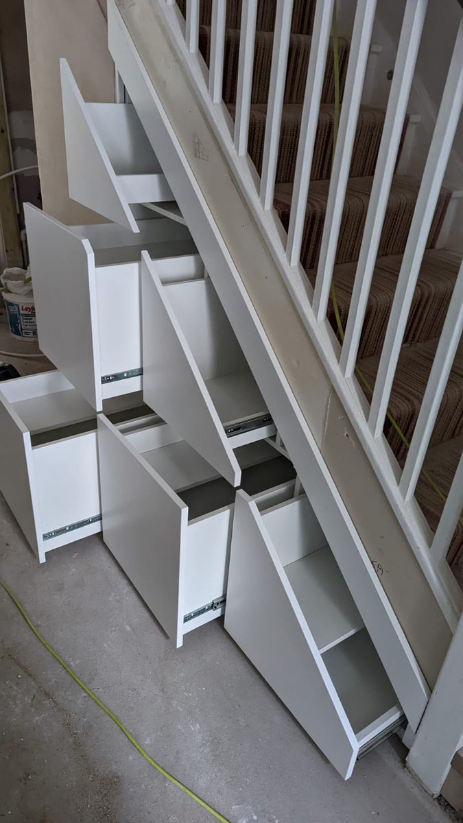StairsStorage's tweet photo. https://t.co/KuD4Vr1CzH #shoedrawers #storagedrawers #vauxhall #london #londonlife #regentsbridgegardens #regentsbridge #understairsstorage #storage #stairs #stairsstorage #understairstorage #bespoke #understairs #staircases #storagesolutions #storageideas #hallwayideas https://t.co/BaBXohZRjj