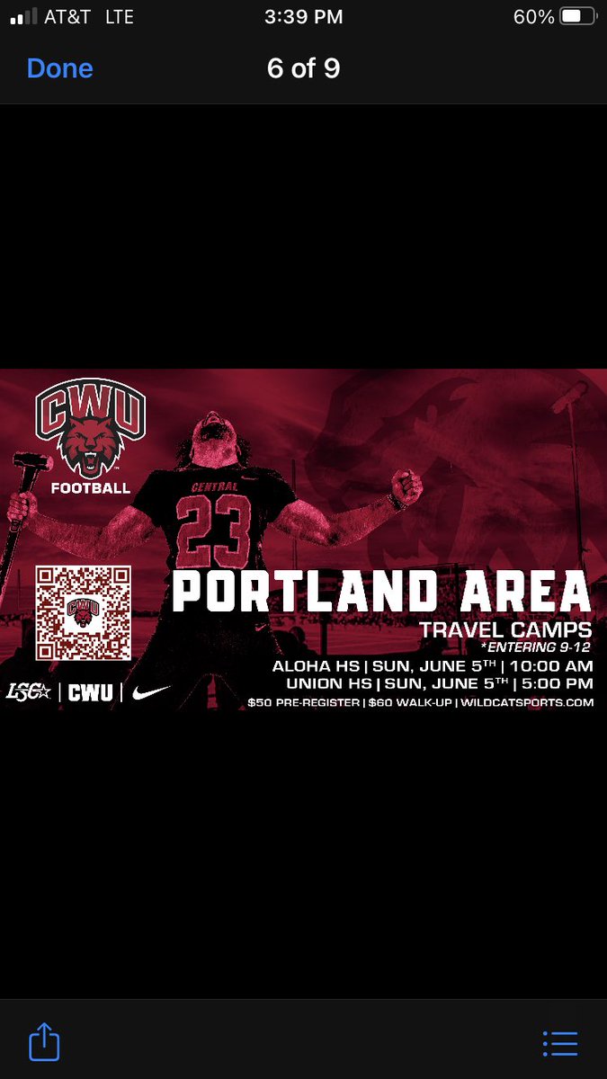 CoachHam_'s tweet photo. There Is Still Tome To Get Signed Up For @CWUFB Travel Camps! Sign Up ASAP As There Is A Registration Capacity For Each Camp!! Aloha &amp; Mount Si Registration Will Be Open ASAP!!! #AllinAllTheTime #GoCats #ETH

https://t.co/GzBof0VzQ7 https://t.co/Uwgiq20JMP