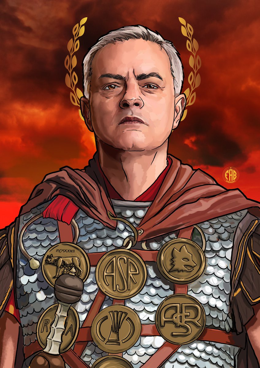 Veni Vidi Vici. Jose Mourinho. #ConferenceLeague #UECLfinal #asroma