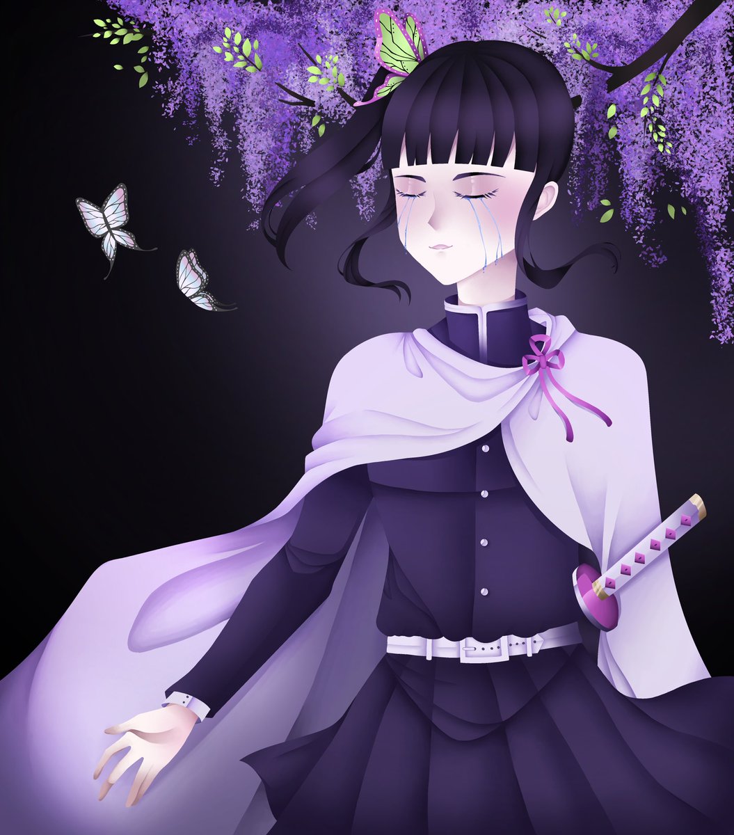 IceCreamArtist's tweet photo. #Kimetsunoyaiba 
#DemonSlayer 
#KanaoTsuyuri https://t.co/qYw9xFxaHu