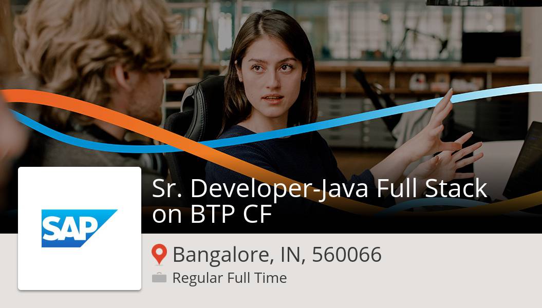 jucielibasch's tweet image. #SAP is hiring a Sr. #DeveloperJava Full #Stack on BTP CF, apply now! (#BangaloreIN560066) #job workfor.us/lifeatsap/z4k5… #JobsAtSAP