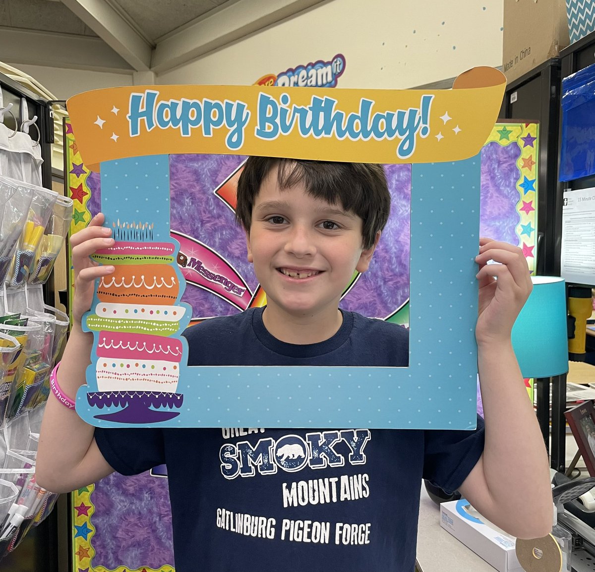 Celebrating a month early! Happy Birthday to this creative young man! 🎉🎂