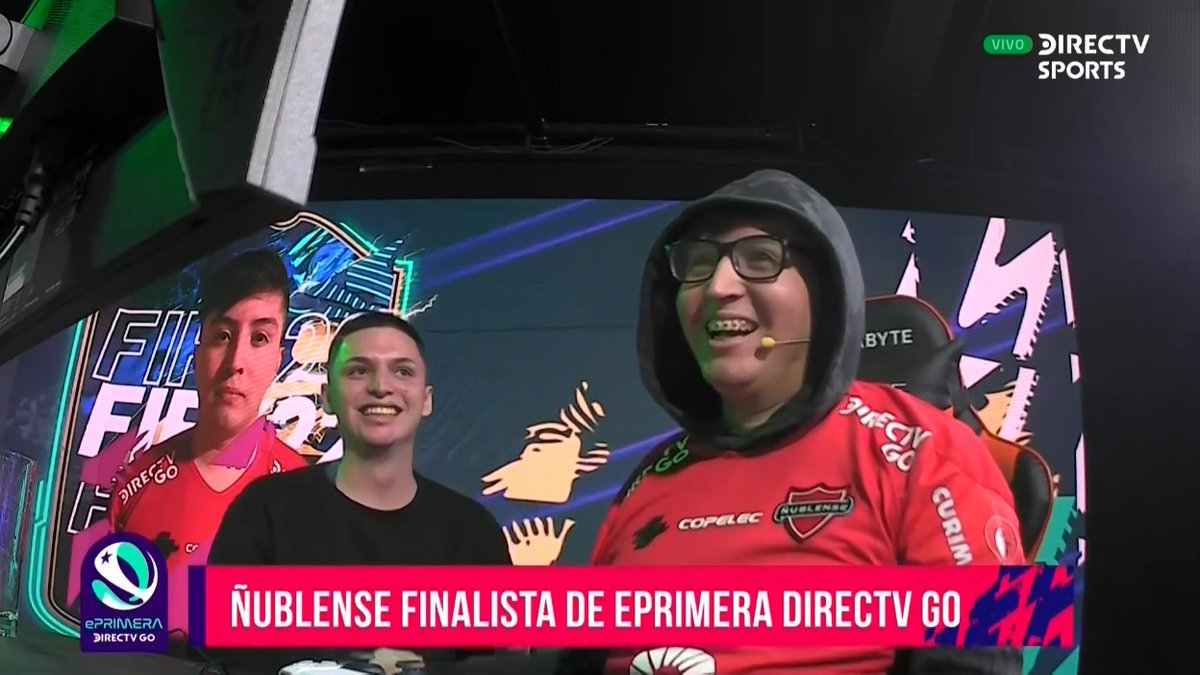 DSportsCL's tweet photo. ¡@nublenseSADP, con Alejandro Martínez, se impuso por 5-3 en el global a @CDLS_OFICIAL de Guillermo Maluenda y es el primer equipo finalista de #ePrimeraDIRECTVGO! ⚽️🇨🇱 https://t.co/eCESHtcV1x