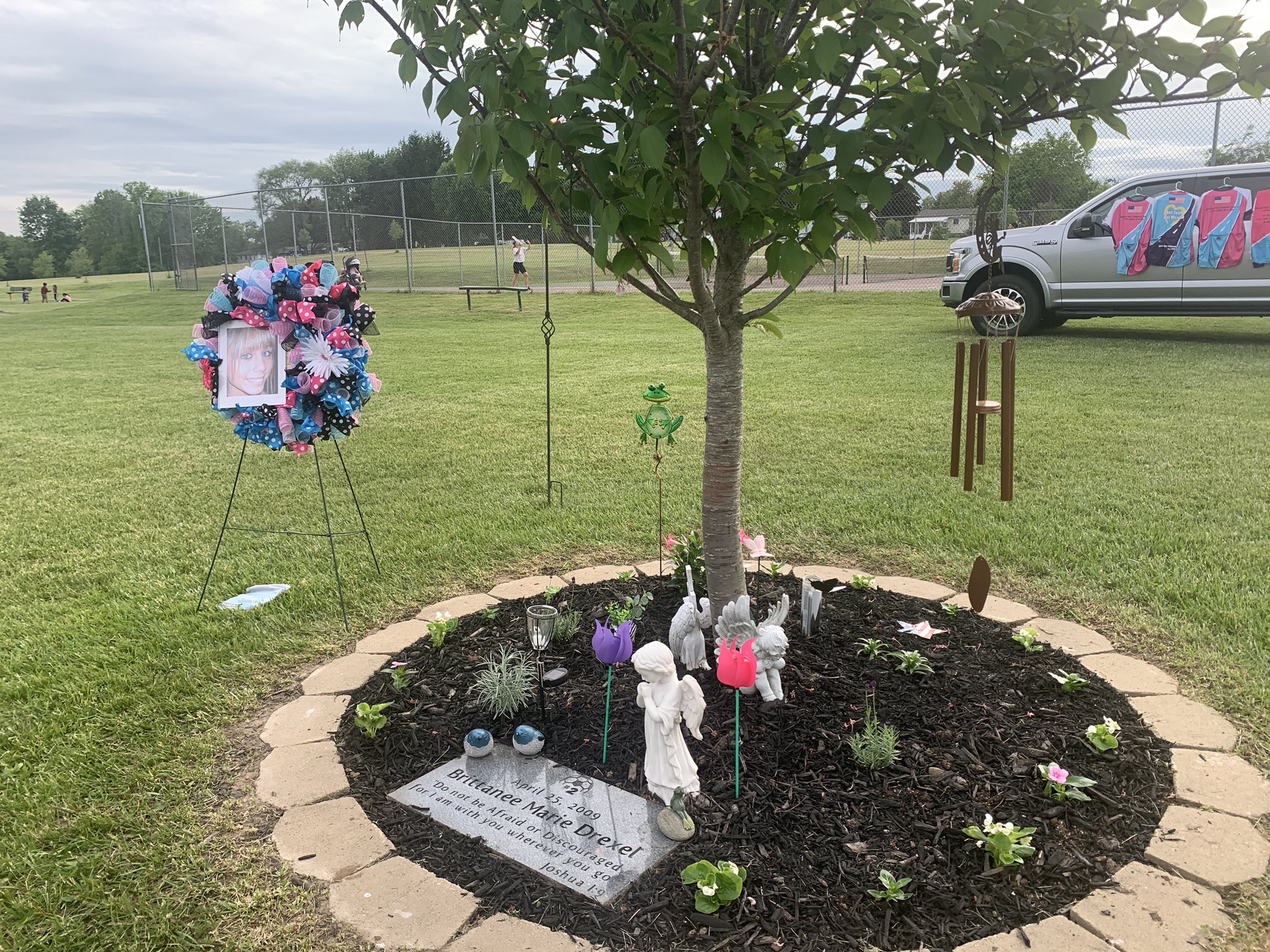 Christian Garzone on Twitter "Tree and marker in honor of Brittanee