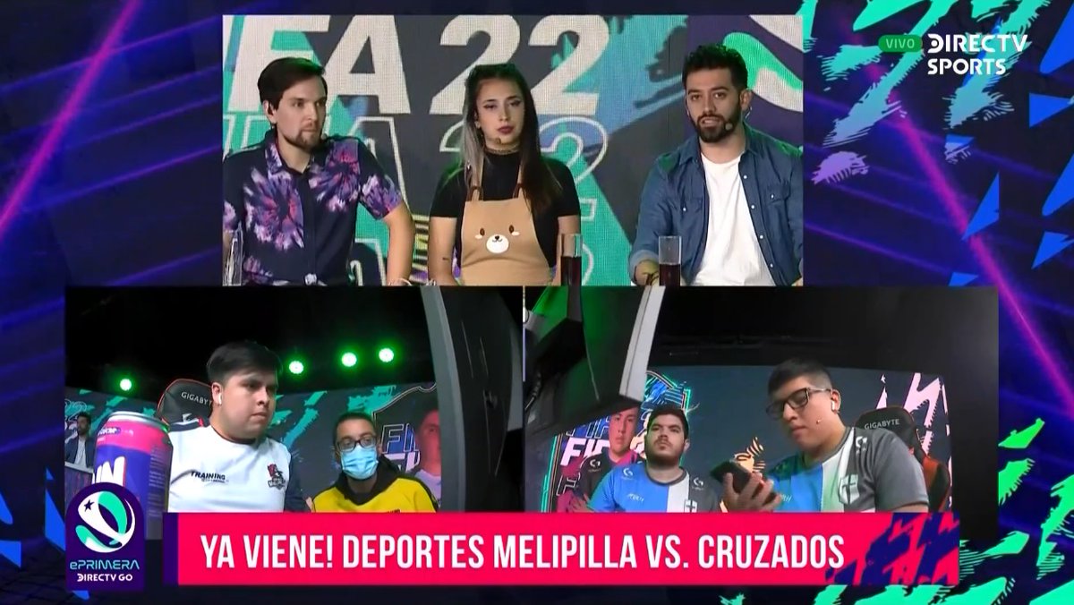DSportsCL's tweet photo. ¡Se viene el partido entre @cdmelipilla y @CruzadosEsports, buscando el segundo finalista de #ePrimeraDIRECTVGO! ⚽️🇨🇱 https://t.co/fMAqIXXf0x