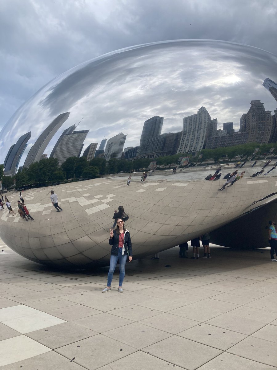 sneyd_danielle's tweet photo. Quick stop at The Bean before attending my first Institute of Teaching talk about Ungrading at #apschi22 https://t.co/Lsb1bmsjFo