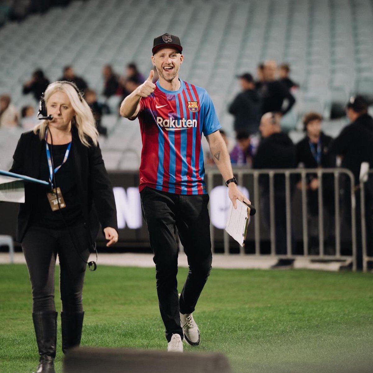 jarrodwalsh's tweet photo. About last night…. @aleaguemen @FCBarcelona @MaxEventsAU #BarcaInSydney https://t.co/v8SLfu9JgS