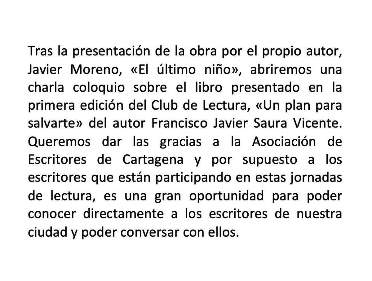 avvpsa's tweet photo. Jornada de lectura con el Club de Lectura «Forum Carthago»
#construyendobarrio #lalecturaescultura #forumcarthago #aesct.es https://t.co/VfsbimIjKl