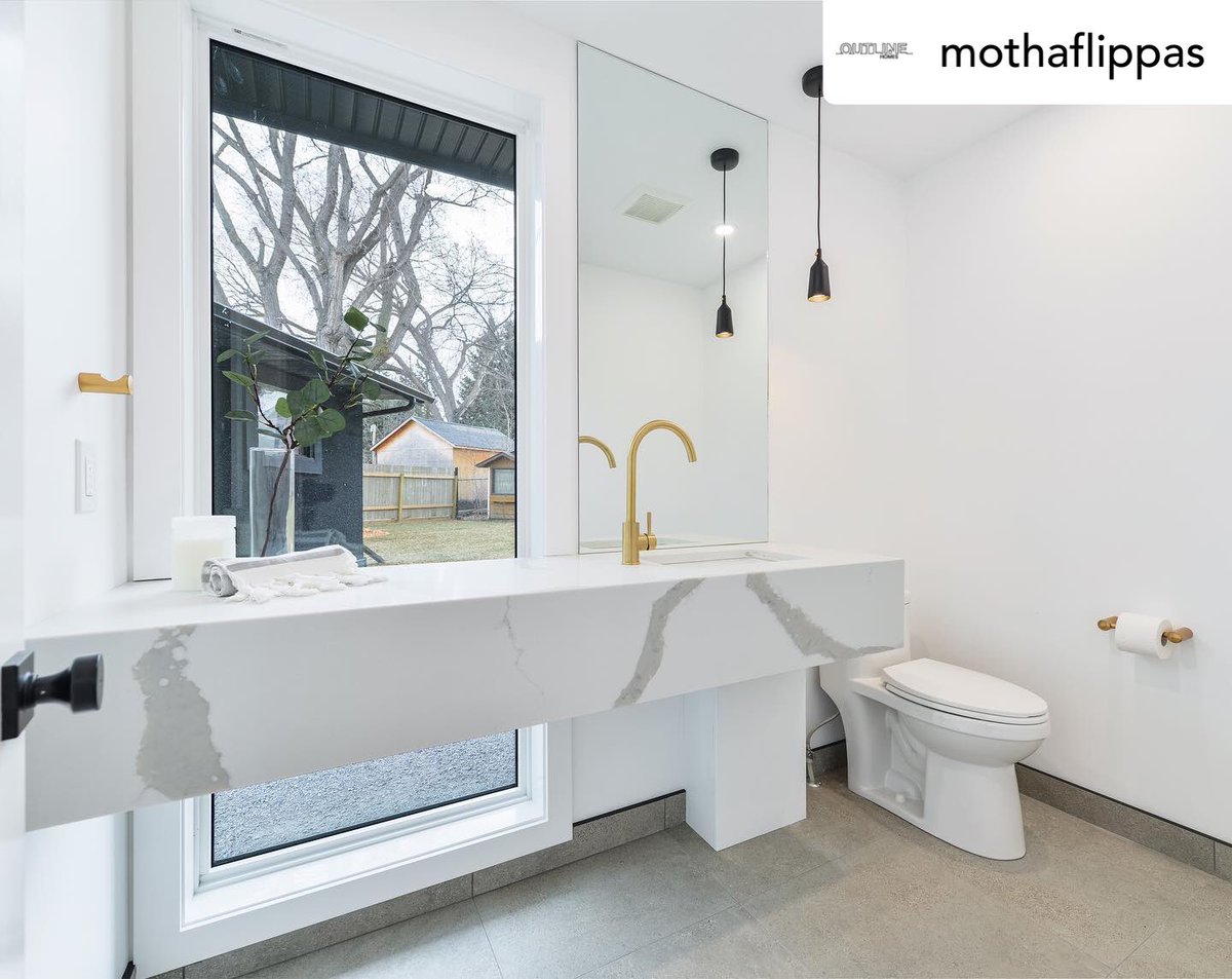 JadeStoneLtd's tweet photo. Simple and elegant 💚🤩 Mitred edges are the in!

Material: TCE 4022 by TCE

#quartz #countertops #powderroom #mitrededge #timeless #itsagreatdayforcountertops https://t.co/paRp5I9C3o
