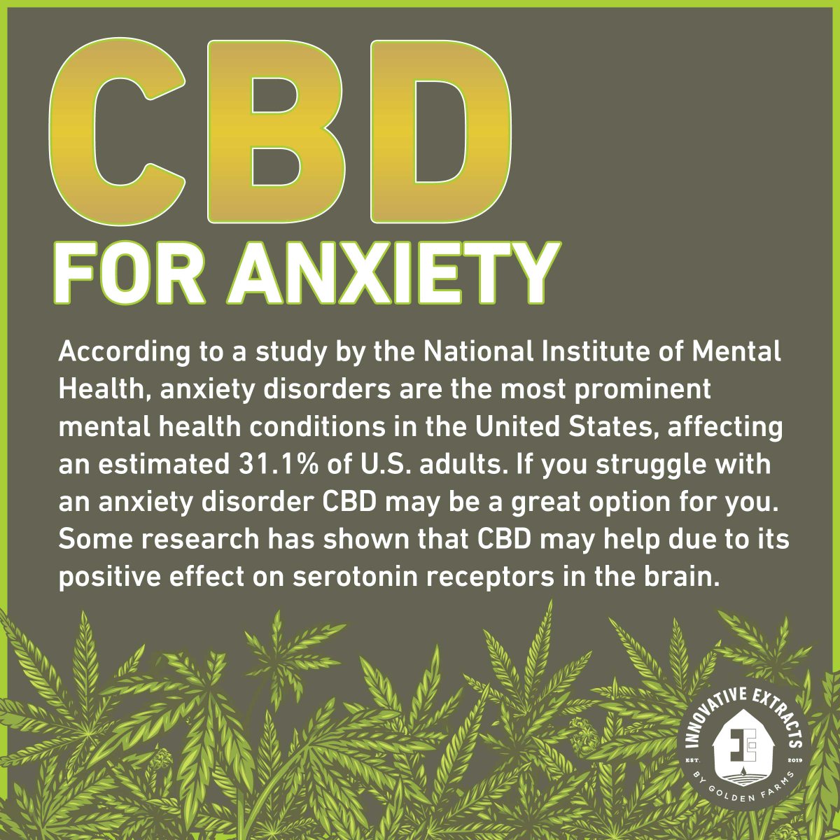 ie_cbd's tweet photo. Have you tried CBD to manage your anxiety? #knowyourcbd #veteranowned #cbd #localbusiness https://t.co/H8Tfl0EnOB