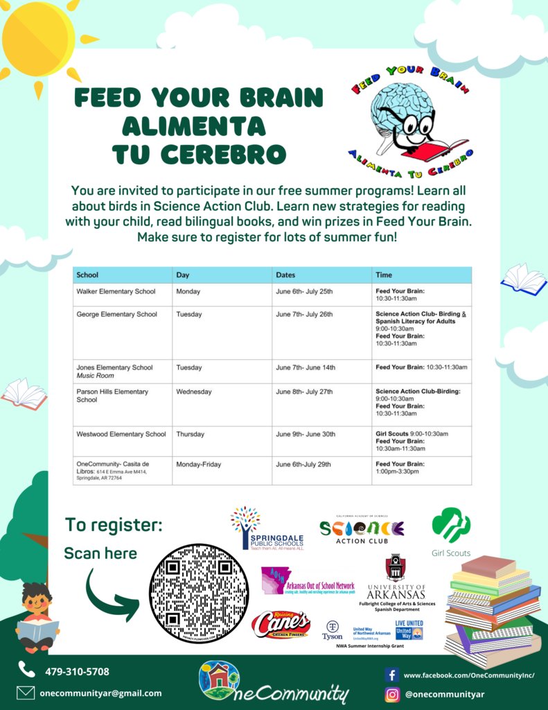 WalkerWildcats1's tweet photo. FEED YOUR BRAIN! Sign up today https://t.co/T3OK9mxgv4
