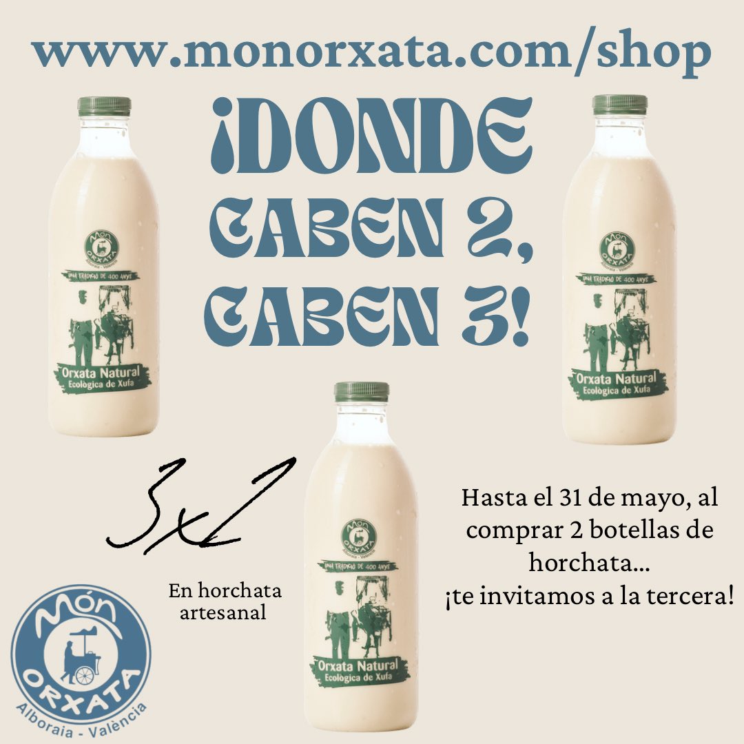 Món Orxata (@monorxata) on Twitter photo 