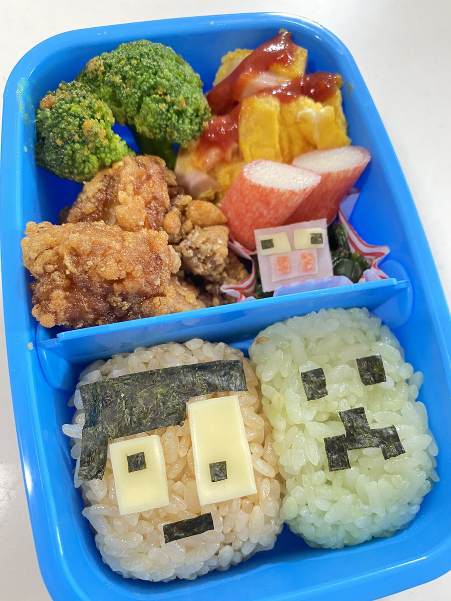 fuji04yu's tweet photo. @_Puti_Puti 息子が遠足のキャラ弁ぷっちさんが良いと言ったので作ってみました！！
上手く出来なくてすみません🤣
いつも楽しく見てます！！💓 https://t.co/8I07IVsUa6