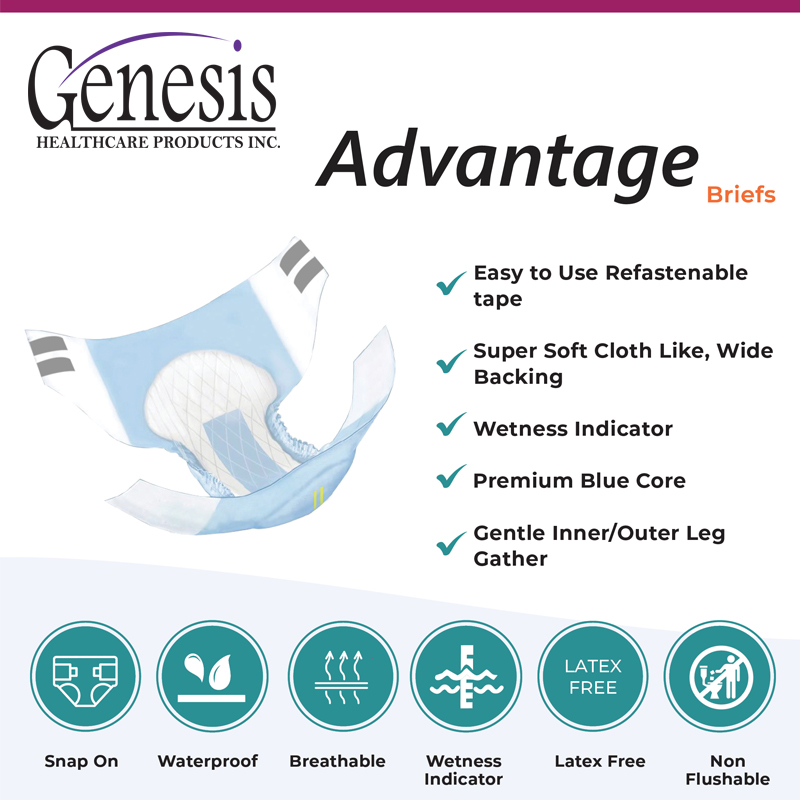 Genesishcp_'s tweet photo. Advantage Overnight Brief

NexGen offers the Advantage Brief- a lightweight, breathable and discreet overnight brief made of super-absorbent material with heavy absorbency.

Visit our website for more! https://t.co/1Nt3YTHFzN

#incontinence #adultdiaper #adultdiapers https://t.co/MxoM2kND6i