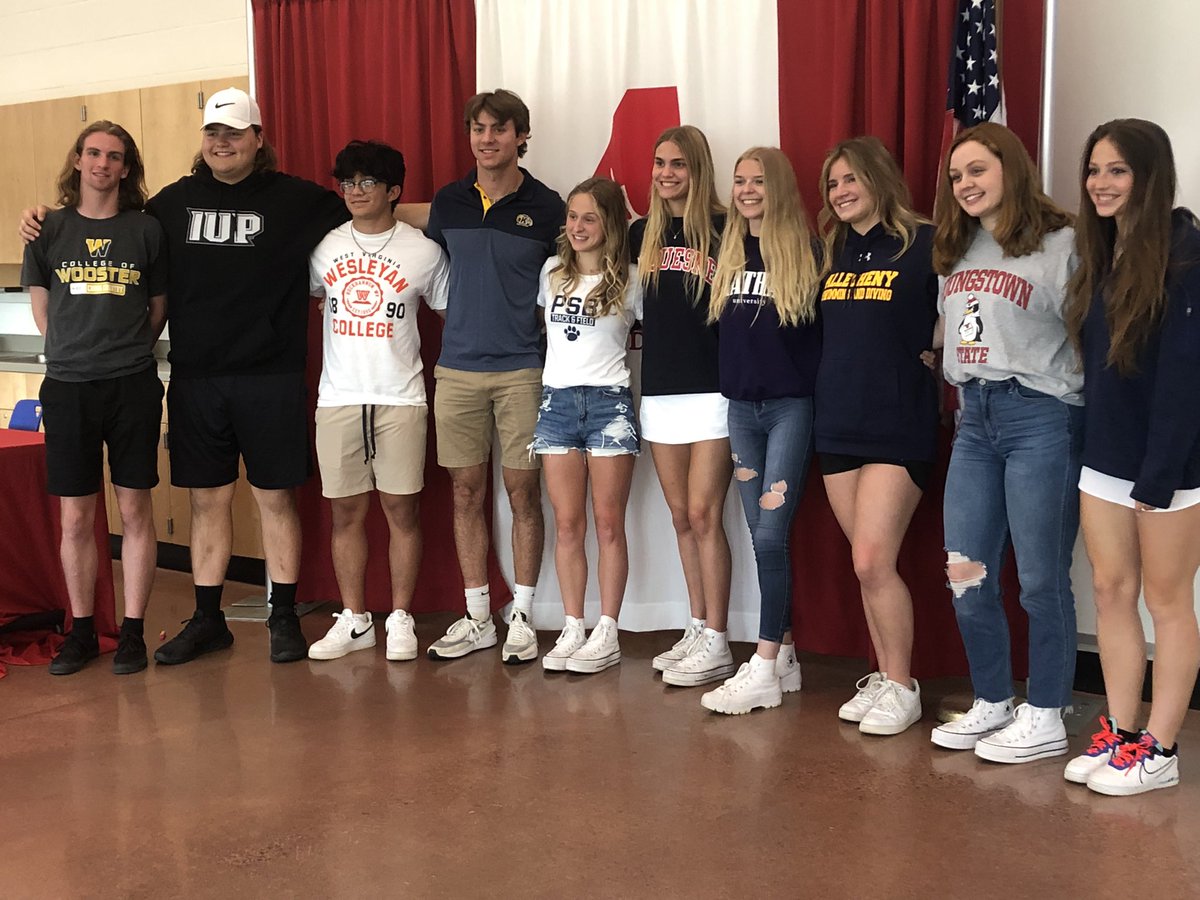 AvonworthA's tweet photo. We are so grateful that the class of 2022 got to come out tonight and celebrate their commitments to studying and competing at the next level. Seeing all they’ve done and how much they’ve impacted our programs is humbling. Congratulations! Go on and do BIG THINGS! #OnceALope https://t.co/vJgDZW1J0z