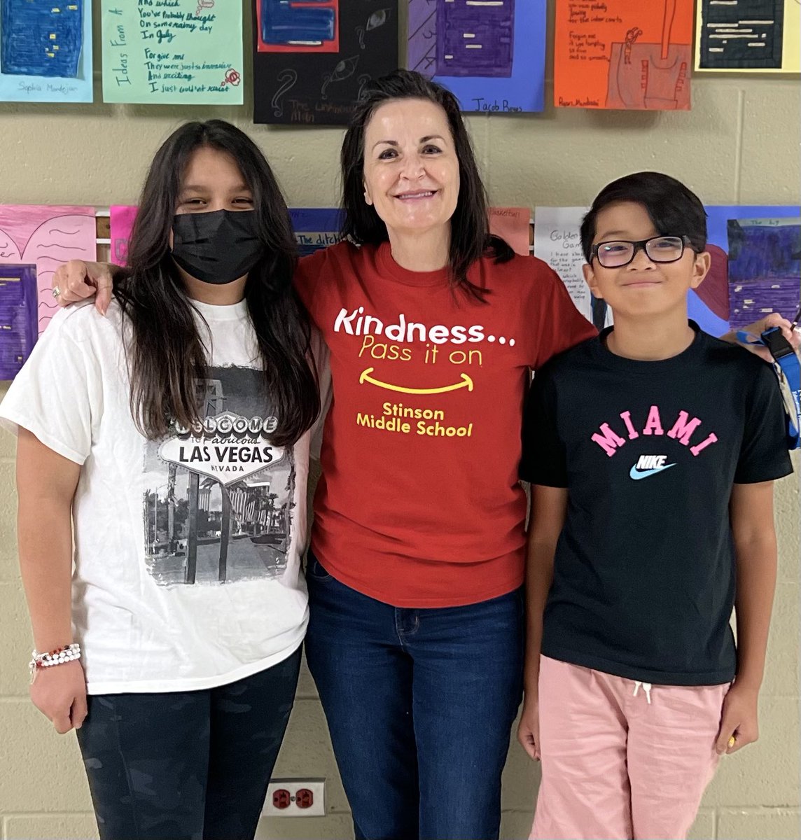 My favorite place in the world? #stinsonmiddleschool #teachyourheartout #KindnessMatters #LasVegas #Miami #youreapoetanddidntknowit #blackoutpoetry #WilliamCarlosWilliams #thisisjusttosay #5ws #imsogladwehadthistimetogether #colormyworld