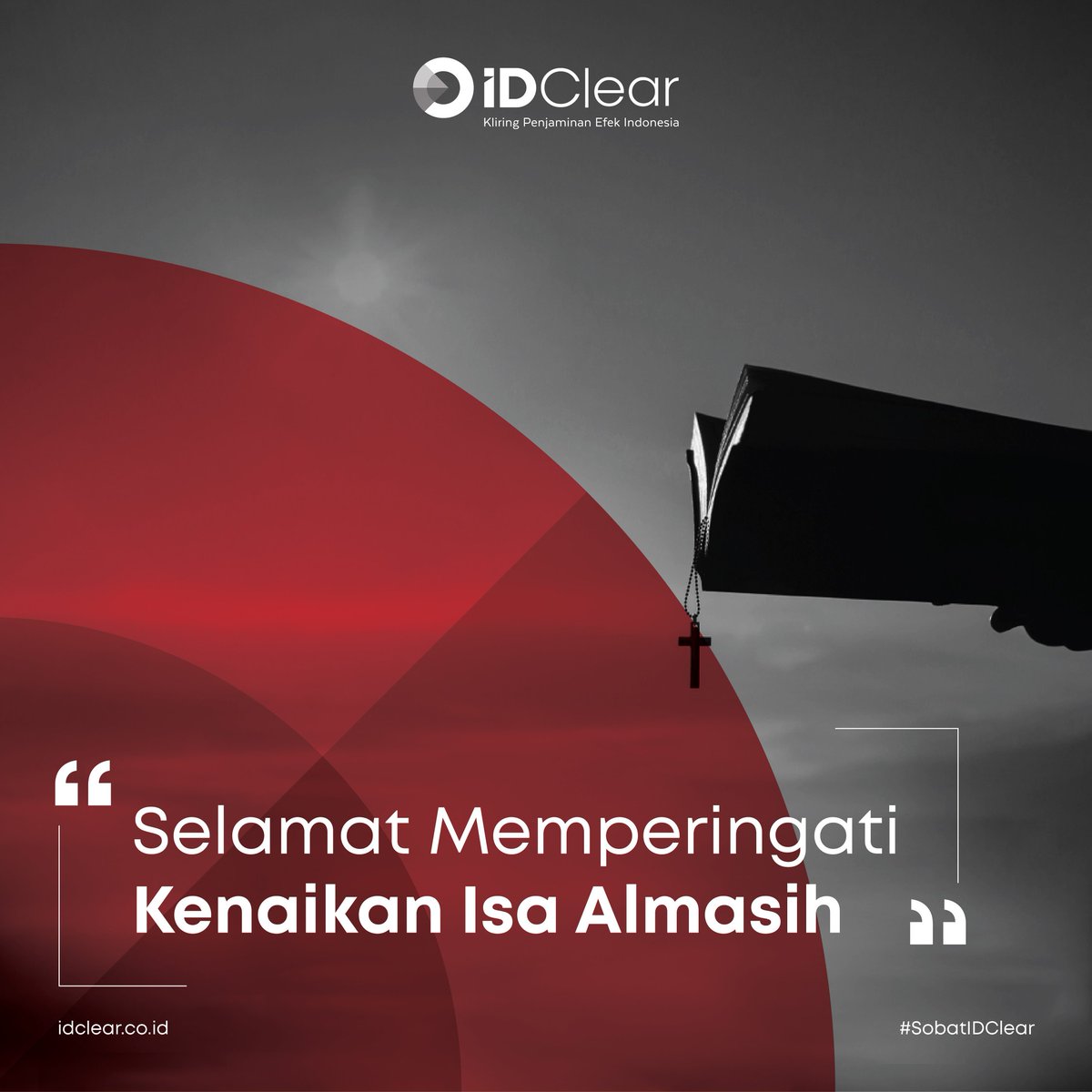Ask_IdClear's tweet photo. Selamat memperingati kenaikan Isa Almasih bagi sobat yang merayakan!

Semoga hari suci ini memberikan kita kegembiraan dan kebahagiaan.

#KenaikanIsaAlmasih #IsaAlmasih #KPEI #IDClear https://t.co/y0gtcIHBz8
