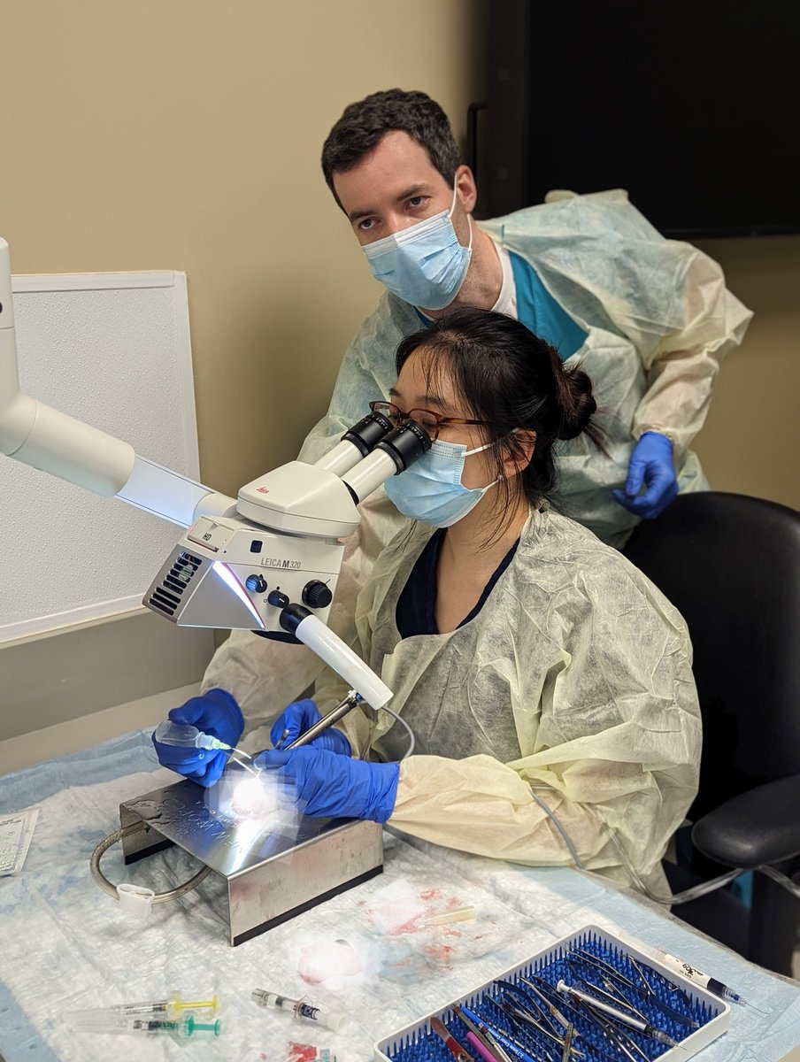 CrystalLincol12's tweet photo. I broke out the OLD phaco machine for tonight's lab with @UNCOphtho. I'm proud of myself for remembering how to set it up! @UNCsim https://t.co/c6X57KG3cQ