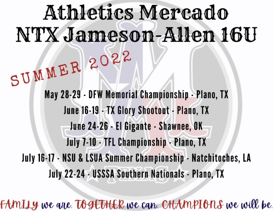 Summer season starts this weekend!