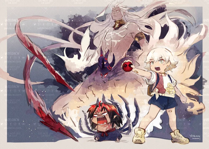 Taishakuten:  "Asura I choose youu~~"

*sketch request for patron SZ. 
