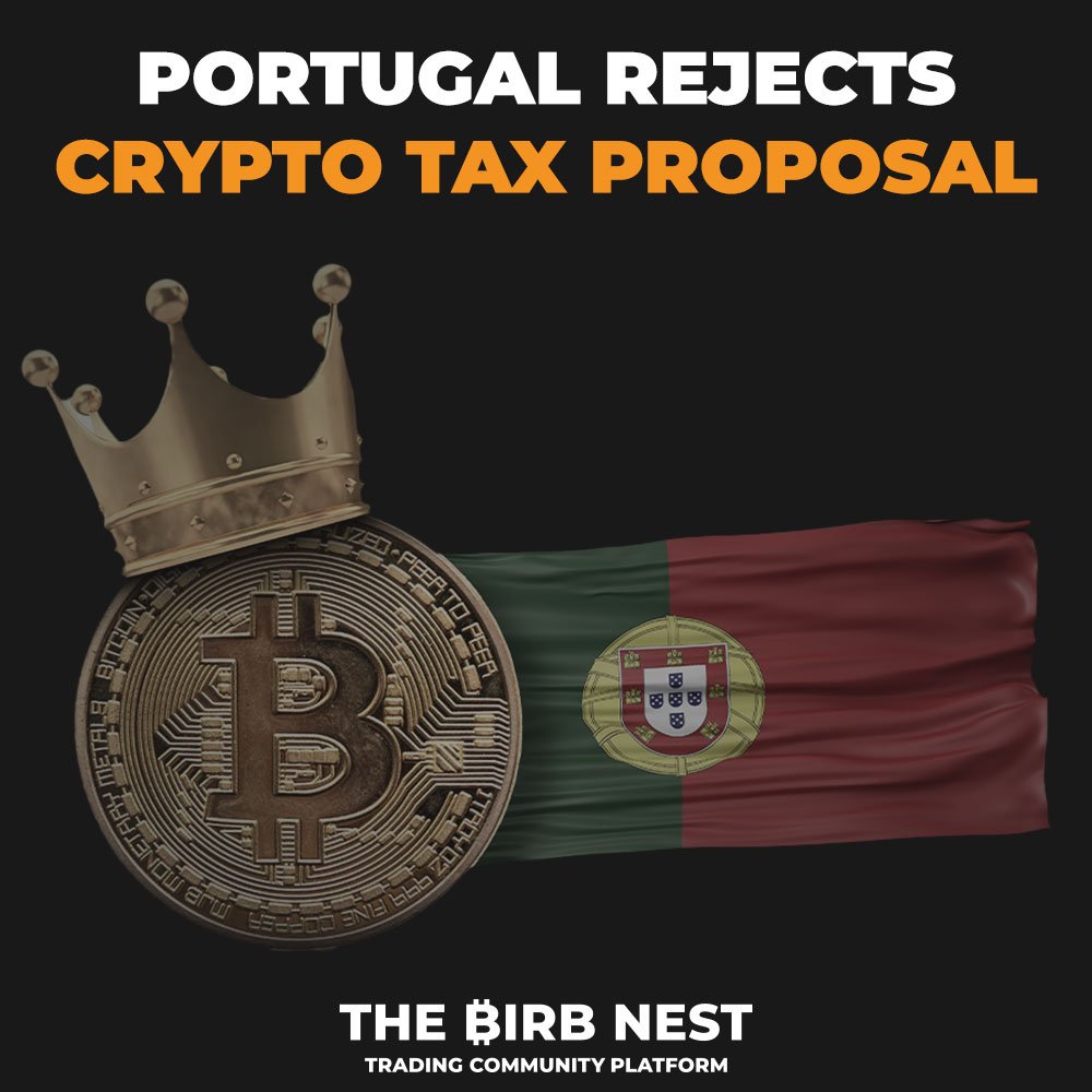 TheBirbNest's tweet photo. Portugal 🇵🇹 has rejected a bill to tax #crypto https://t.co/9XYHzifU8u