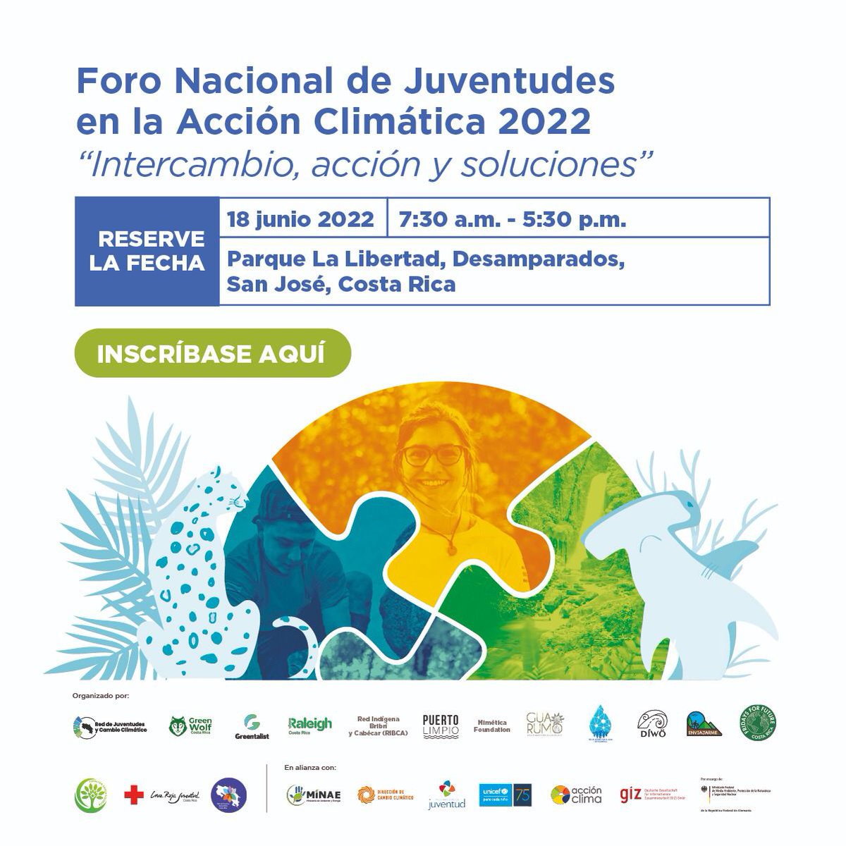 ¿Te interesa la acción climática? 💪🌎                   

¡Si es así te invitamos a ser parte del primer Foro Nacional de Juventudes en la Acción Climática! 

Podés aplicar en este enlace antes del día 1 de Junio: forms.gle/Z92GembJJf4Cz6…