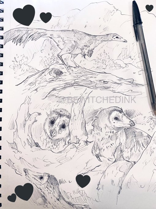 Thinking about..
✨ 💐  T h e m  💐 ✨

#PrehistoricPlanet 