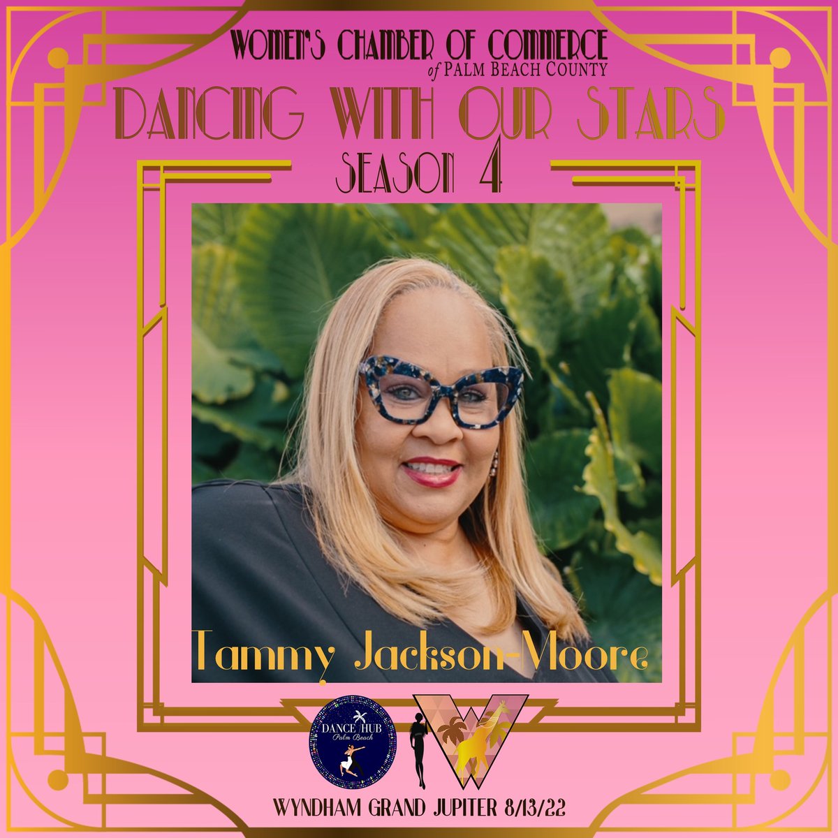 The wait is over for fans to find out which stars are dancing this year… 𝐀𝐧𝐧𝐨𝐮𝐧𝐜𝐢𝐧𝐠 𝐃𝐚𝐧𝐜𝐞𝐫 #𝟏 Jackson-Moore Tammy  Co-Founder, Guardians of the Glades 
 MARK YOUR CALENDAR 8/13/22 𝐆𝐨𝐨𝐝 𝐋𝐮𝐜𝐤 𝐓𝐚𝐦𝐦𝐲! #dwoswccpbc