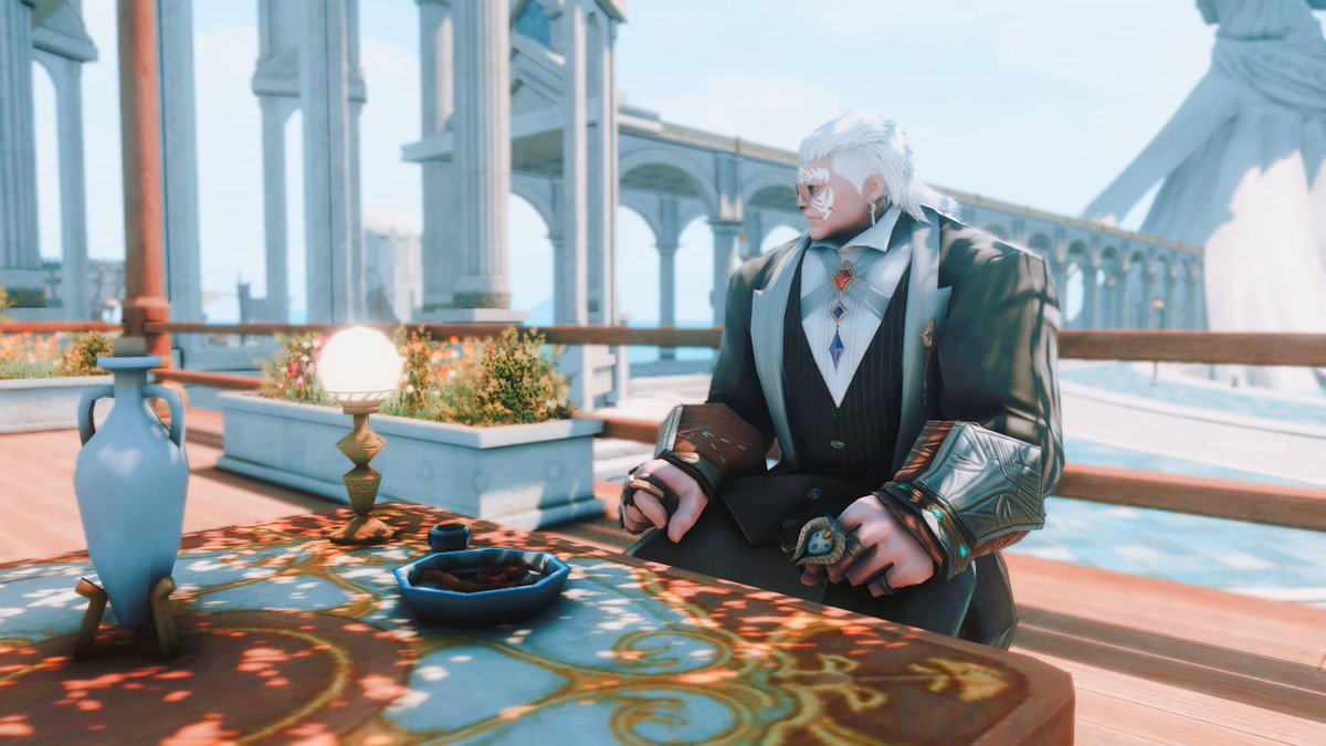 CatgirlJD's tweet photo. Happy Birthday to the wonderful @LalaButtmarket / @LalaBMFFXIV 🥳💖

A little comic of a Birthday spot of tea for him ☕️ https://t.co/kxWEZKskwm