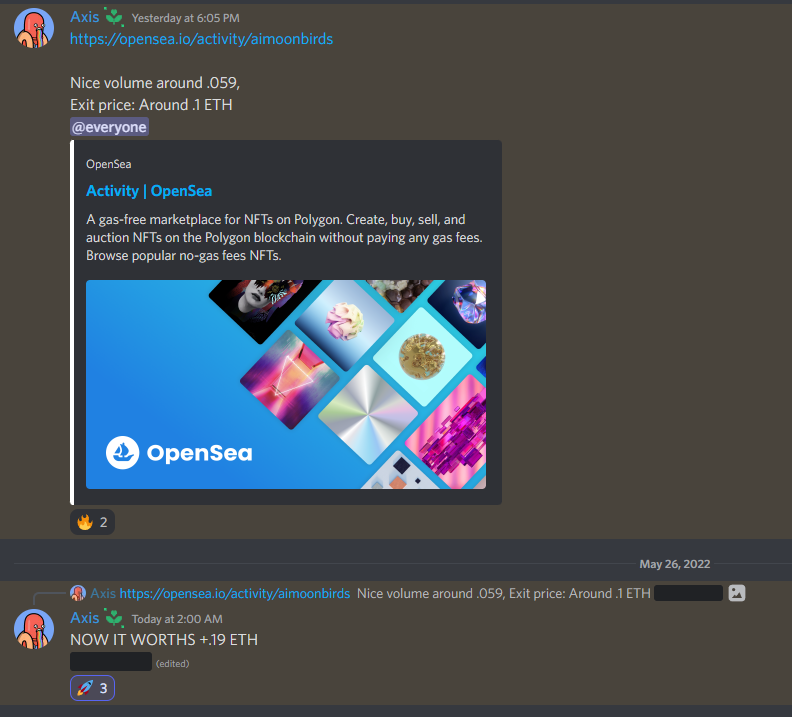FutureCubesNFT's tweet photo. We Called https://t.co/eJixMgbCBF at .055 and now it worth .19 ETH LFG!

#NFT #Alpha #NFTAlpha #DAO https://t.co/zwXc6UZola