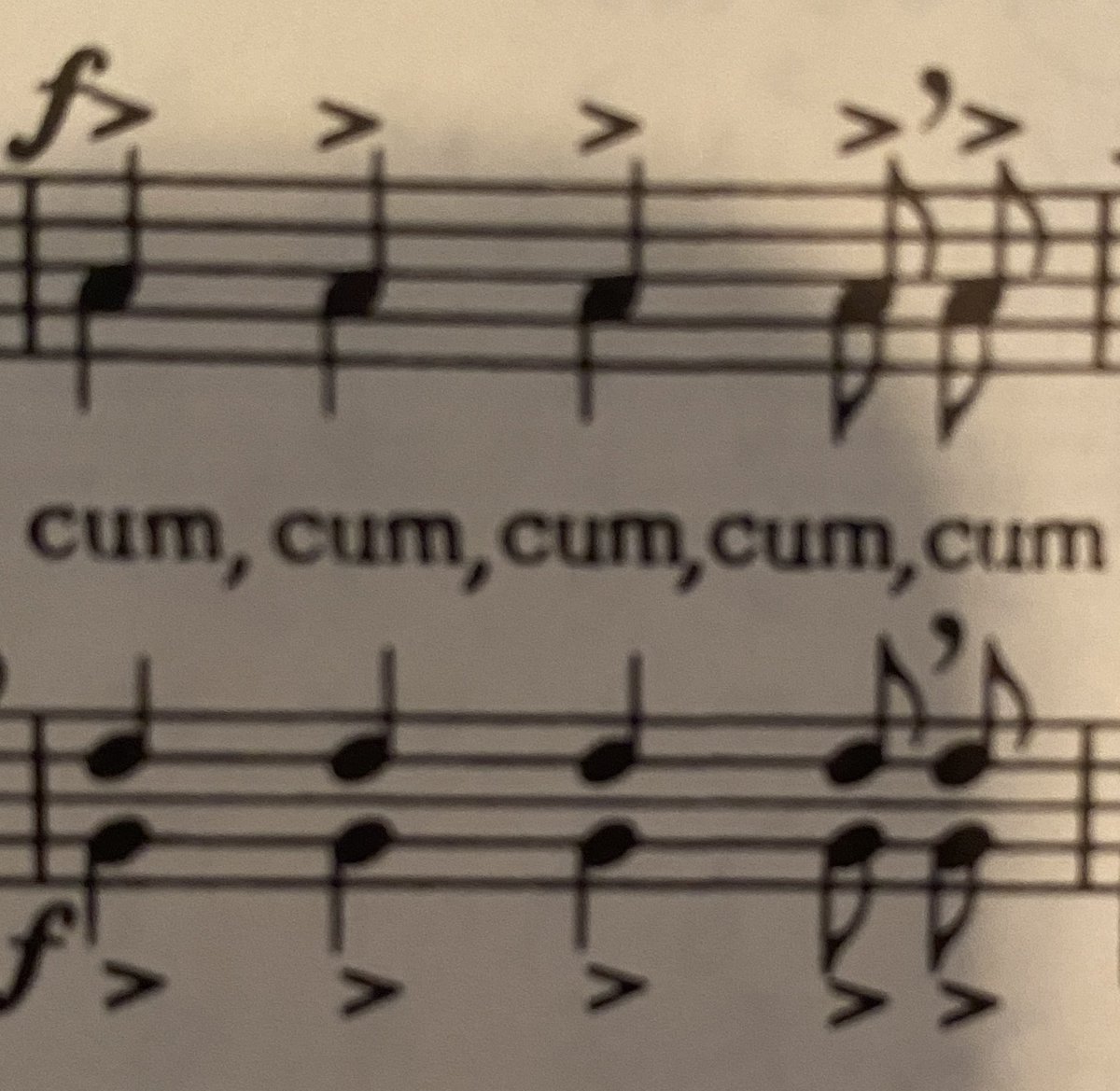 Threatening Music Notation tweet media