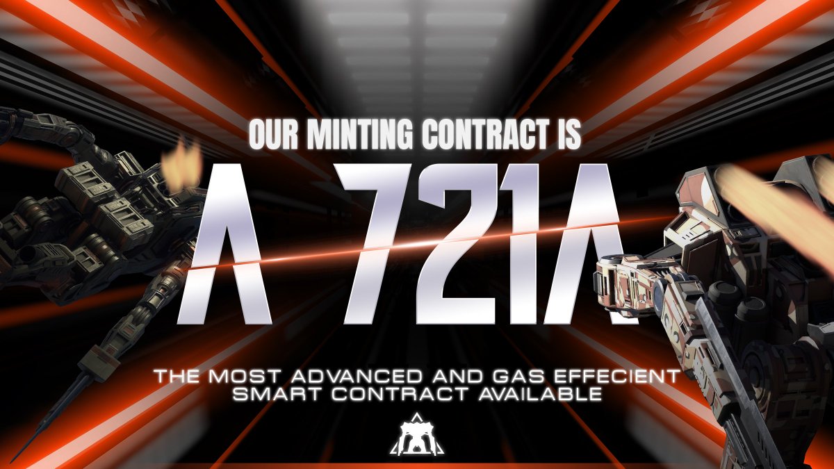 MechGameNft's tweet photo. Our contract is beyond OPTIMIZED....A customer minted 4 nfts with ETH and paid a $4.73 gas fee.

Hop over to our Discord and get in on this https://t.co/9uKqEzFgfW