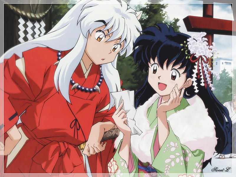 #inukag love you! 💚 (#inuyasha)