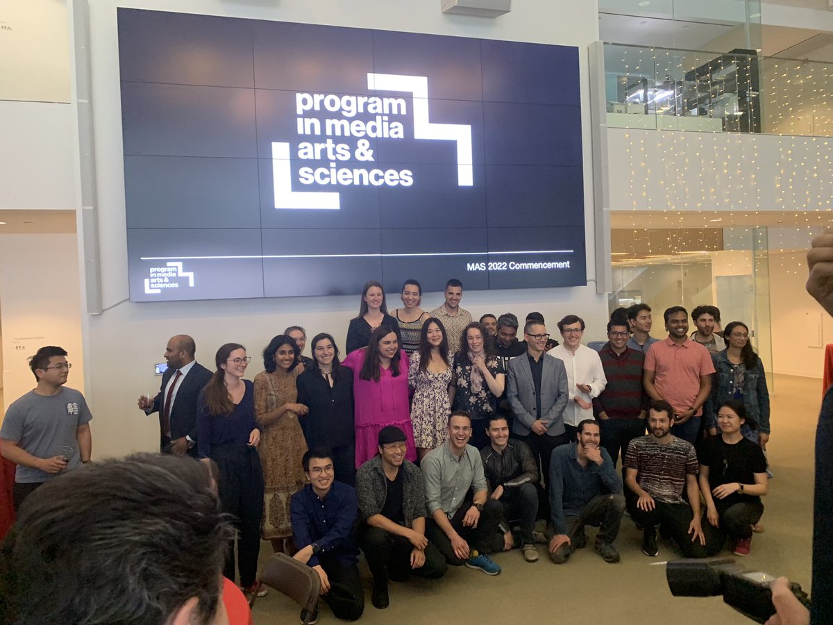 FluidInterfaces's tweet photo. Congratulations to all our graduates this year and years prior (in person!) https://t.co/kj7JJh60hu