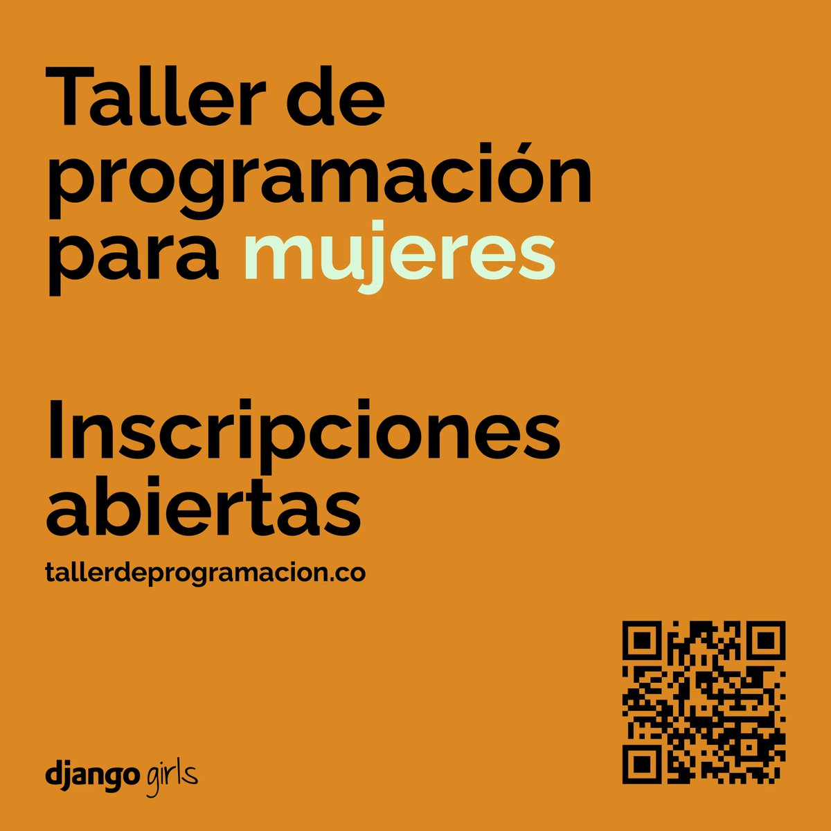CartagenaTech's tweet photo. ¡Queremos animar a más mujeres a dominar la web!

Por eso las invitamos al *Taller de Programación para Mujeres*

Evento gratuito y cupos LIMITADOS
Más info: https://t.co/rb5xmHW6XQ

Organizan: Django Girls Colombia y Python Colombia
#Tech https://t.co/t6MHGT1CMi