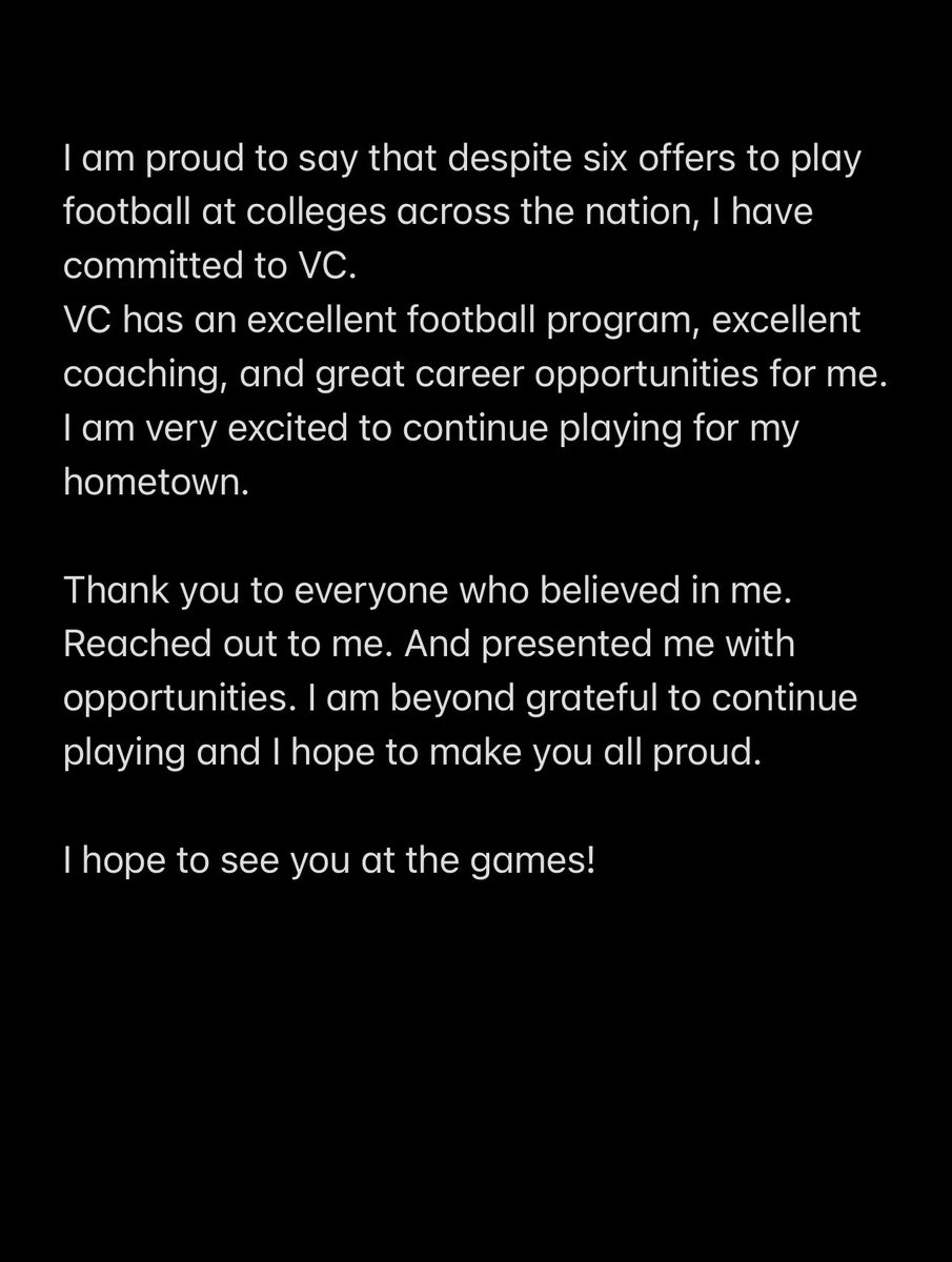 jakemurphy_2's tweet photo. @VCPirateFB @vcspreps @CoachMoose @iandahlquist @CoachColman72 @CoachBolland @BuenaFootball #ALLIN https://t.co/eL8AKJsW9c